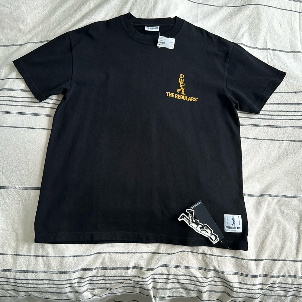 THE REGULARS, Textured and Ribbed Tee, Size XL, NWT